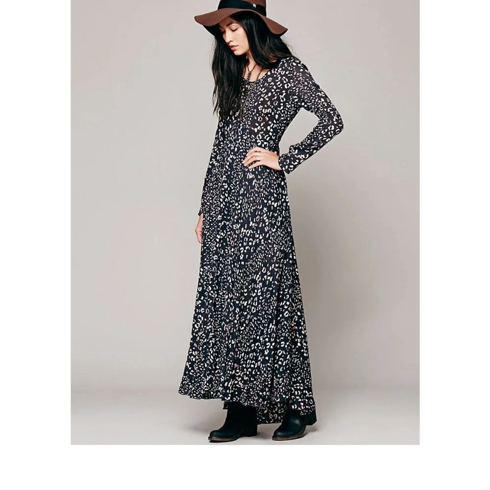 Free people first kiss Maxi dress